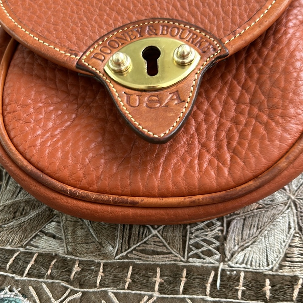 Dooney & Bourke Vintage Mini Saddlebag or Crossbody - Picture 11 of 14